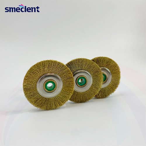 CPBRWH Crimped Brass Wire Wheel Smedent Medical