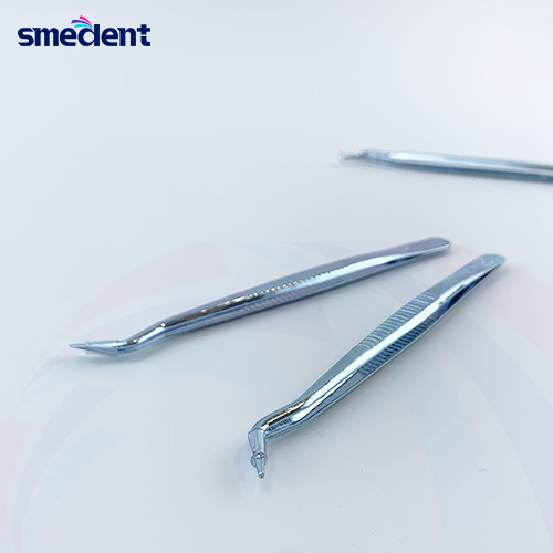 thumbnail image 2 of 10 PCS Stainless Steel Dental Tweezers – Medical Lab Equipment, High Quality 2 of 6